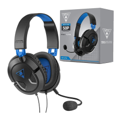 Turtle Beach Recon 50P Stereo Gaming Headset Blue/Black Turtle Beach Recon 50P Stereo Gaming Headset Blue/Black